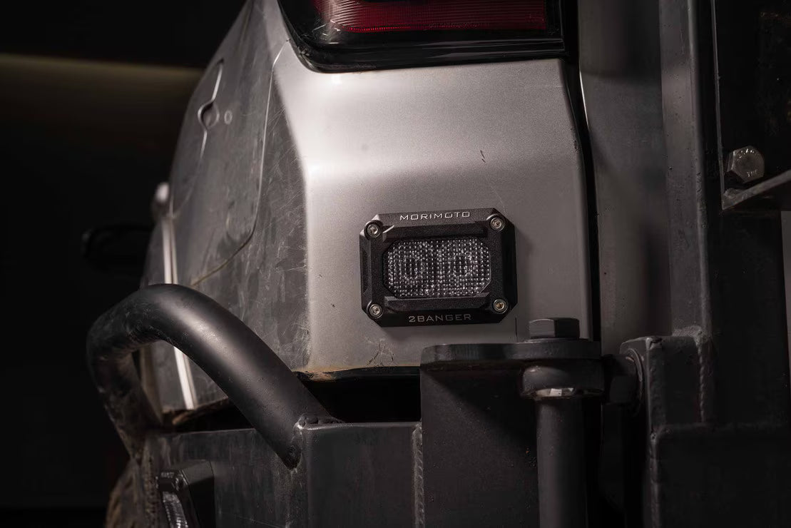2Banger Pod Lights: Flush Mounting Kit