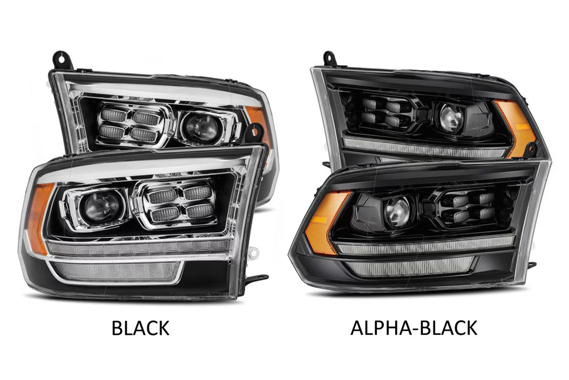 09-18 Dodge Ram Luxx Headlights (5th Gen HD Style)