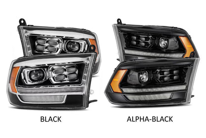09-18 Dodge Ram Luxx Headlights (5th Gen HD Style)