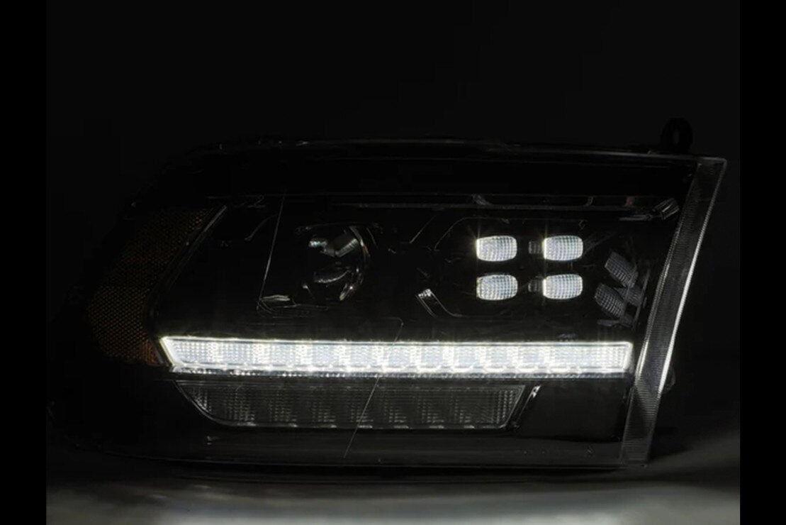 09-18 Dodge Ram Luxx Headlights (5th Gen HD Style)