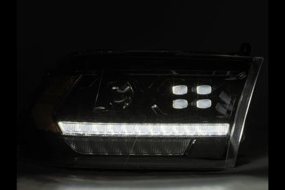 09-18 Dodge Ram Luxx Headlights (5th Gen HD Style)