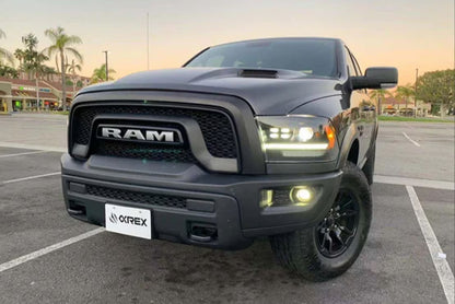 09-18 Dodge Ram Luxx Headlights (5th Gen HD Style)