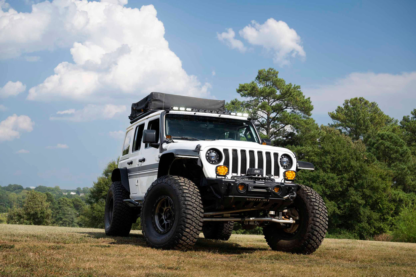 2Banger Bar Kit: Jeep JL/JT (HXB / White)