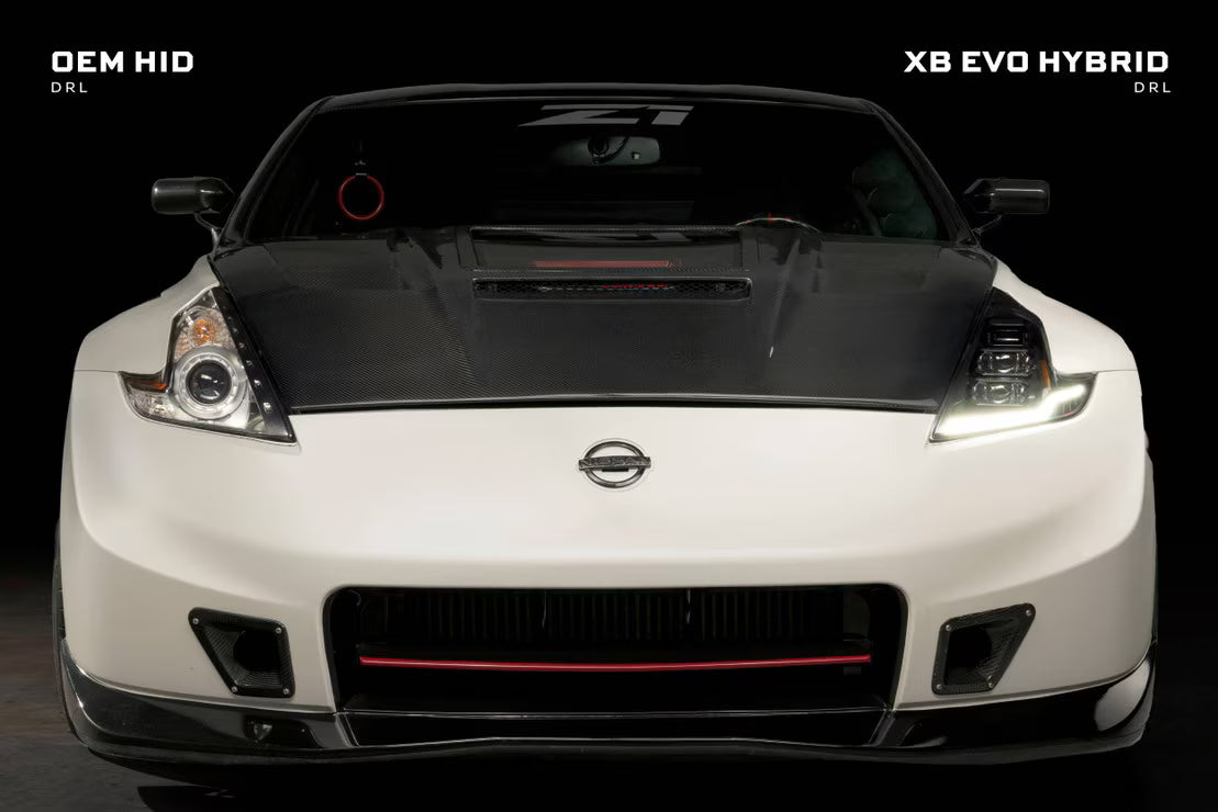 09-21 Nissan 370Z XB Evo Hybrid LED Headlights