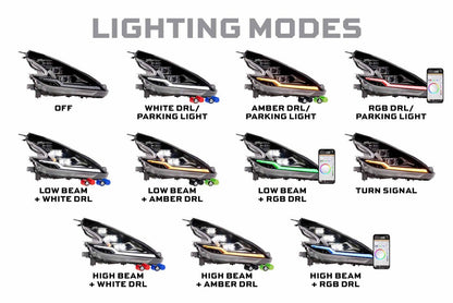 09-21 Nissan 370Z XRGB Evo LED Headlights