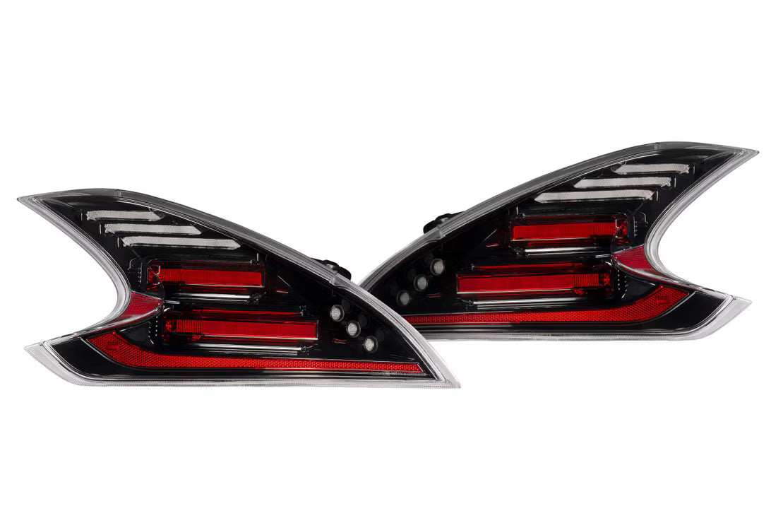 09-21 Nissan 370Z XB LED Tail Lights (Gen II / Black Red)