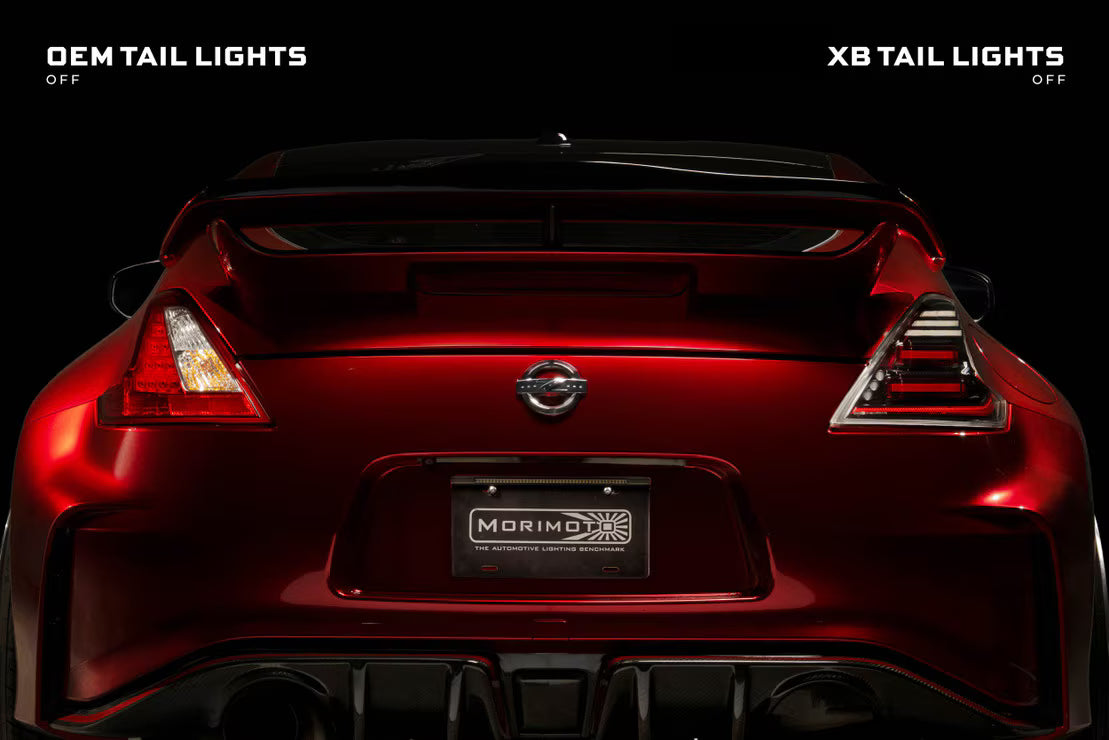 09-21 Nissan 370Z XB LED Tail Lights (Gen II / Black Red)