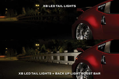 09-21 Nissan 370Z XB LED Tail Lights (Gen II / Black Red)