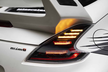 09-21 Nissan 370Z XB LED Tail Lights (Gen II / Black Red)