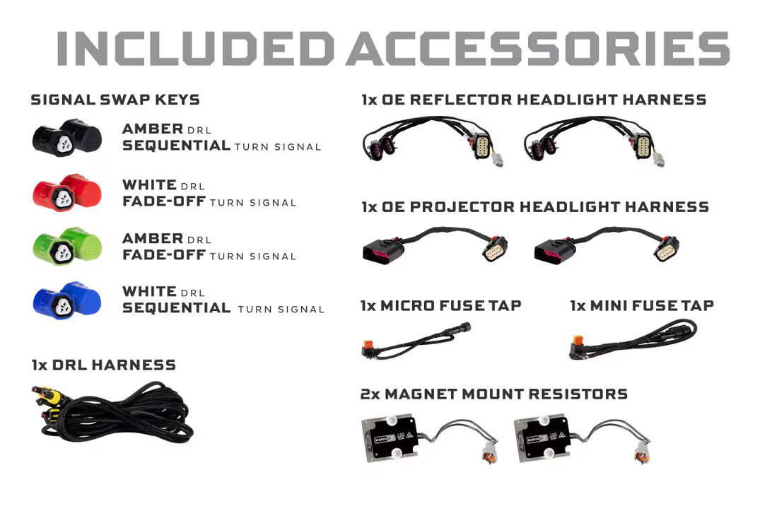 09-18 Dodge Ram HD XB Evo LED Headlights
