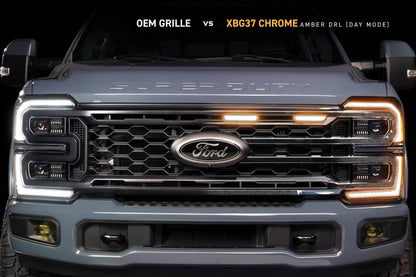 XBG LED Grille: 23-27 Super Duty (Chrome / Each)