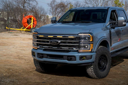 XBG LED Grille: 23-27 Super Duty (Chrome / Each)