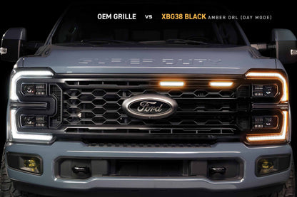 XBG LED Grille: 23-27 Super Duty (Black / Each)