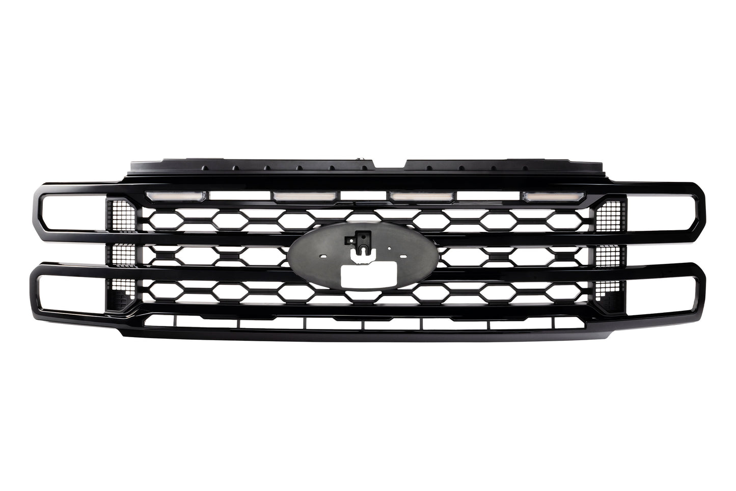 XBG LED Grille: 23-27 Super Duty (Black / Each)