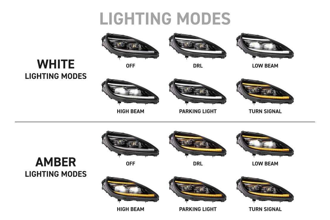 05-13 Chevrolet Corvette XB Evo LED Headlights