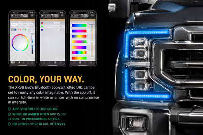 20-22 Ford Super Duty XRGB Evo LED Headlights