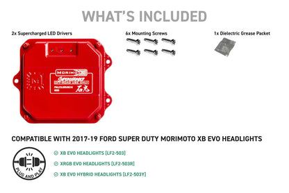 Supercharged Drivers 17-19 Ford Super Duty XB Evo