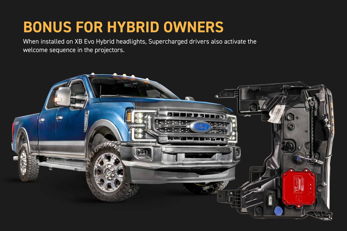 Supercharged Drivers 20-22 Ford Super Duty XB Evo