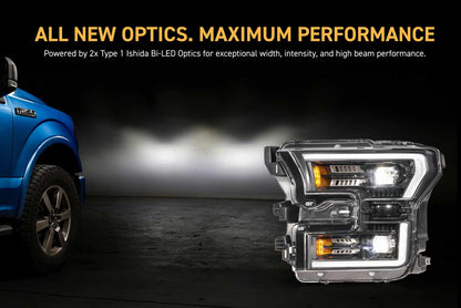 15-17 Ford F-150 XB Evo Hybrid LED Headlights