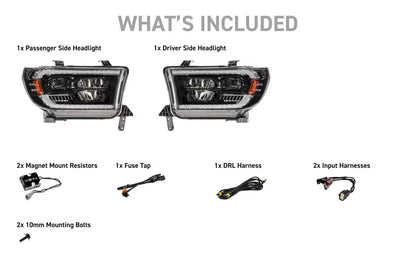 07-13 Toyota Tundra XB Evo Hybrid LED Headlights
