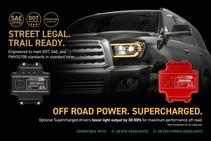 08-17 Toyota Sequoia XB Evo LED Headlights