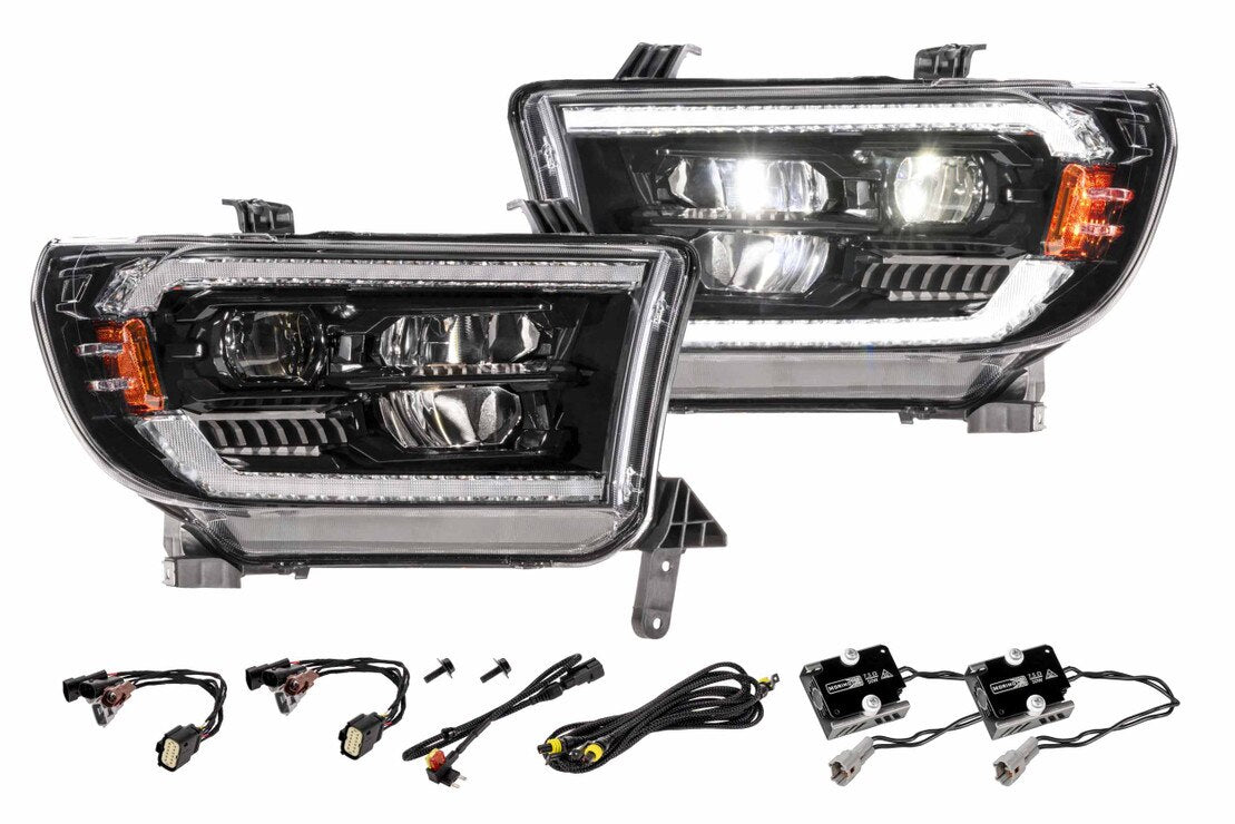 08-17 Toyota Sequoia XB Evo Hybrid LED Headlights