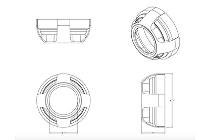 Apollo 2.0 Projector Shroud