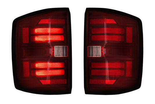 14-18 Chevrolet Silverado 1500 XB LED Tail Lights (Red)