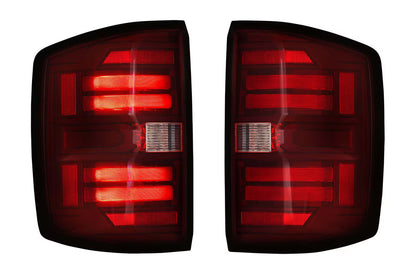 15-19 GMC Sierra 3500HD Dually XB LED Tail Lights (Red)