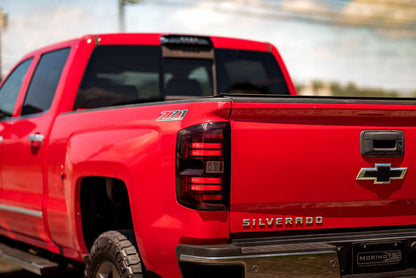 15-19 GMC Sierra 3500HD Dually XB LED Tail Lights (Red)