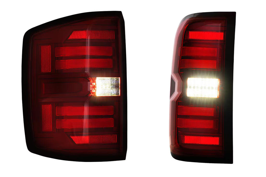 15-19 GMC Sierra 3500HD Dually XB LED Tail Lights (Red)