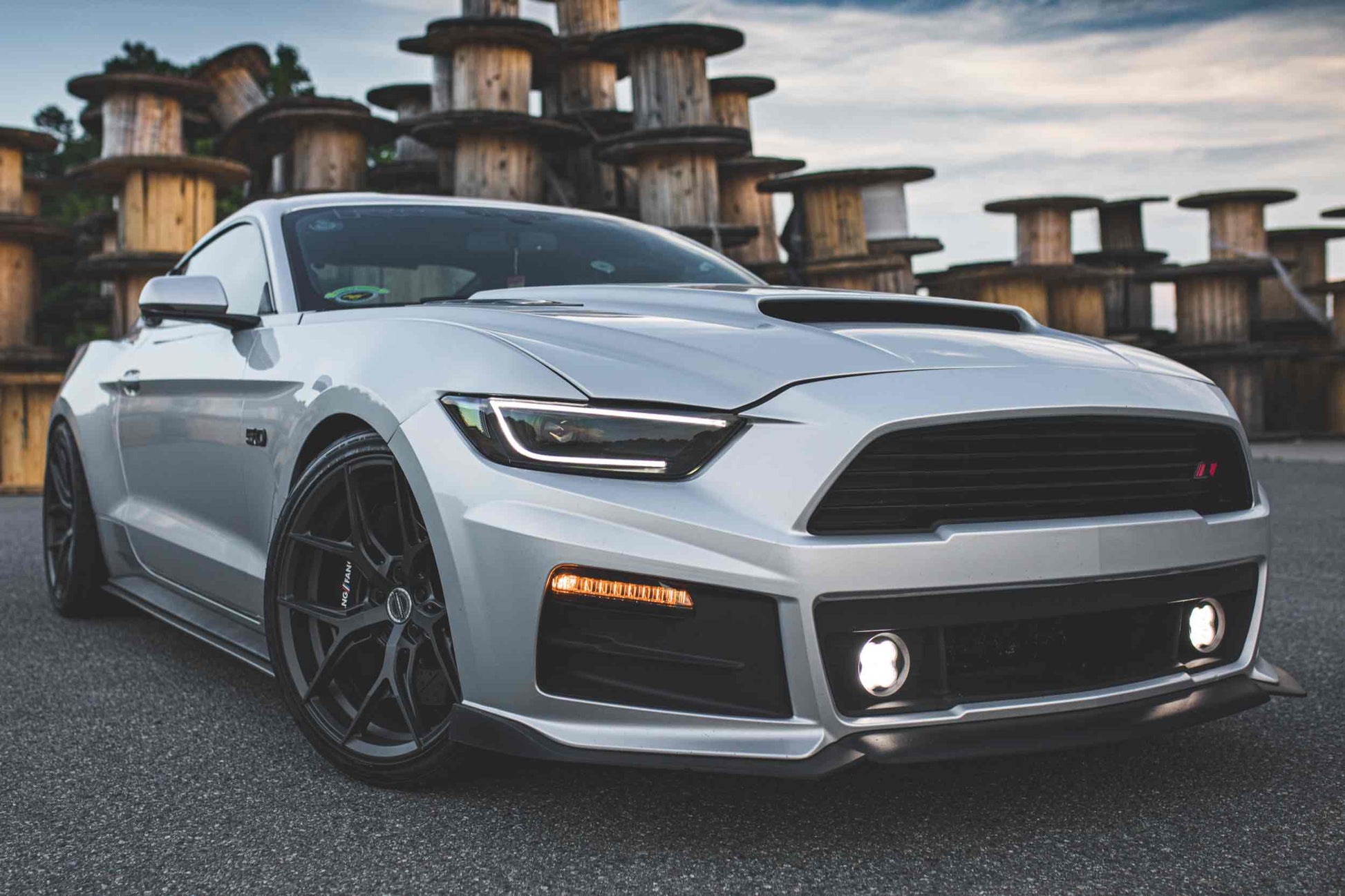 XB LED Turns: Ford Mustang (15-17 / Smoked Lens / Set)