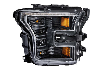17-20 Ford Raptor XB LED Headlights ( AMBER DRL )