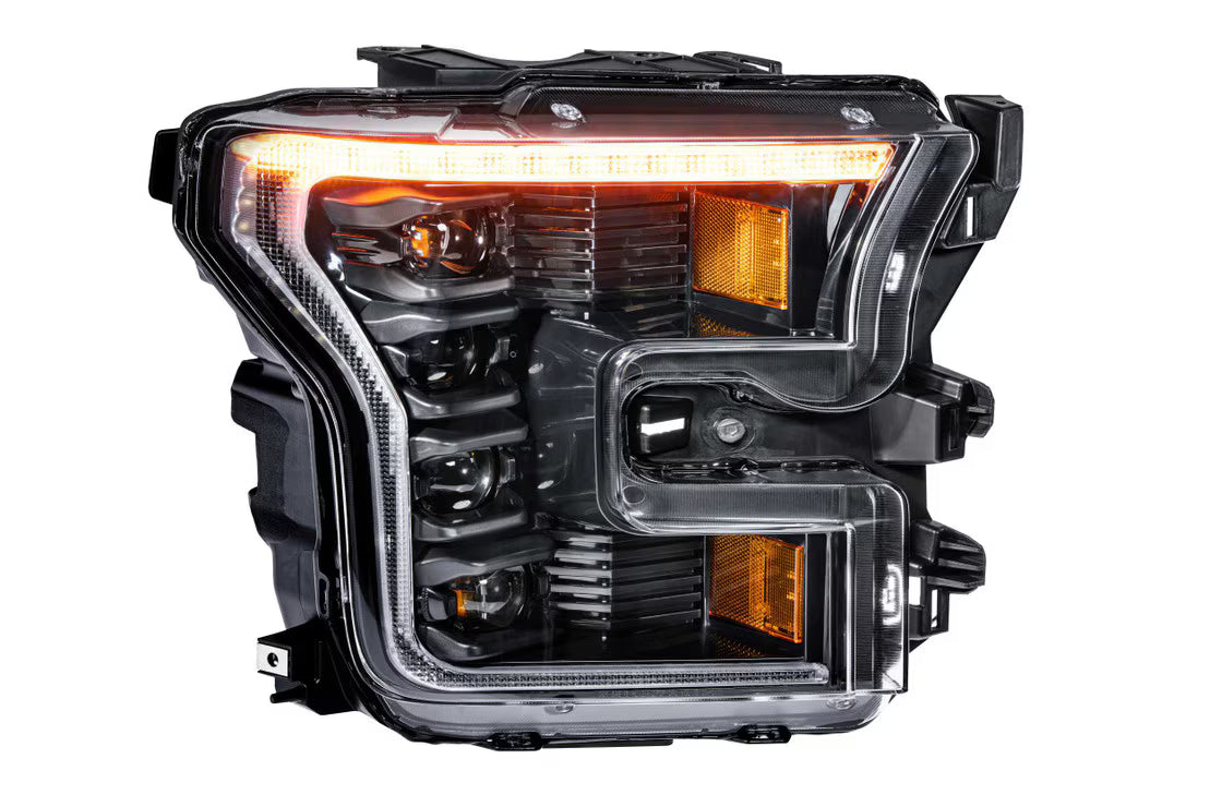 17-20 Ford Raptor XB LED Headlights ( AMBER DRL )