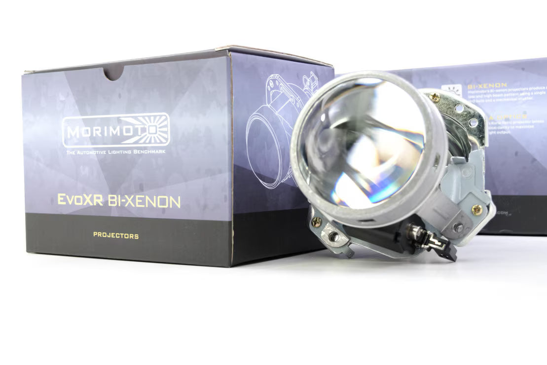 Bi-Xenon: Morimoto EvoX-R 2.0 Headlight Projector Retrofit 3" LHD