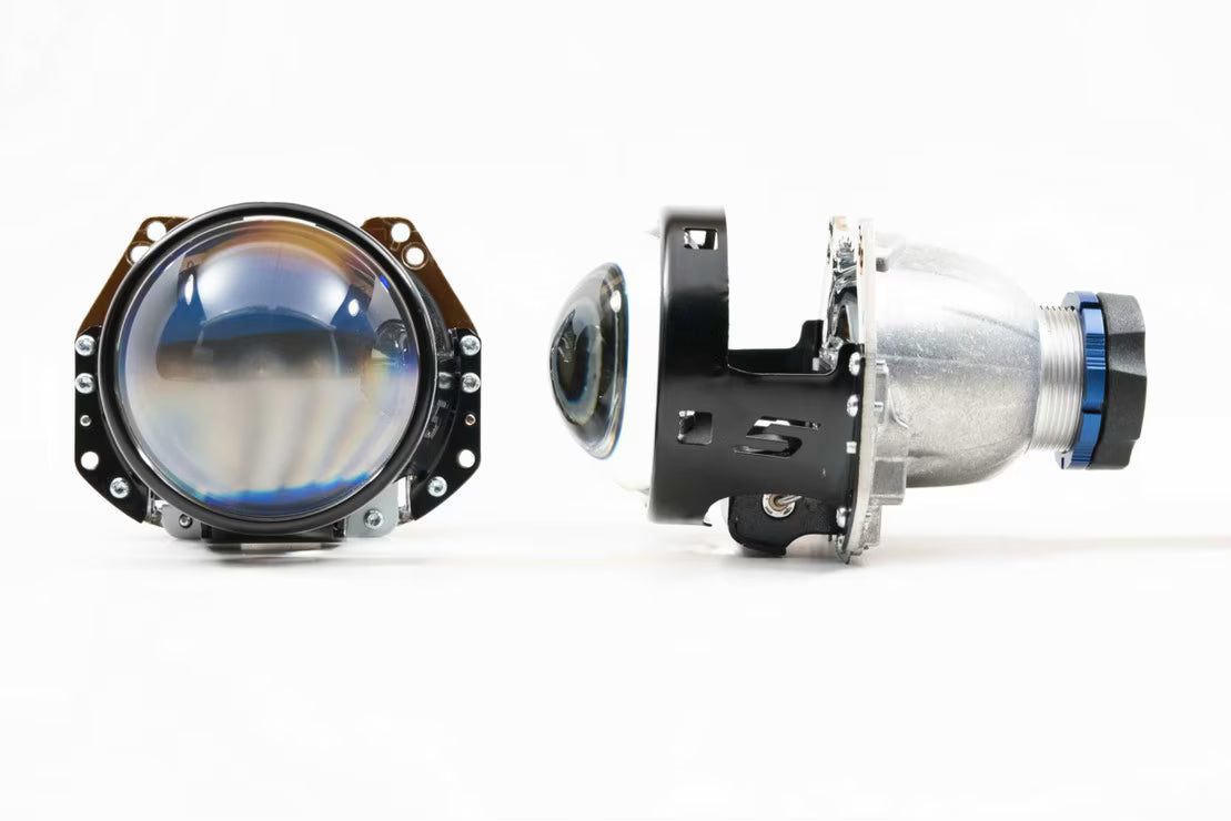 Bi-Xenon: Morimoto Mini D2S 5.0 Headlight Projector Retrofit 3" LHD