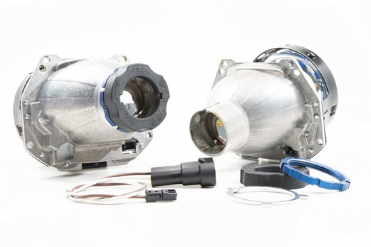 Bi-Xenon: Morimoto Mini D2S 5.0 Headlight Projector Retrofit 3" LHD