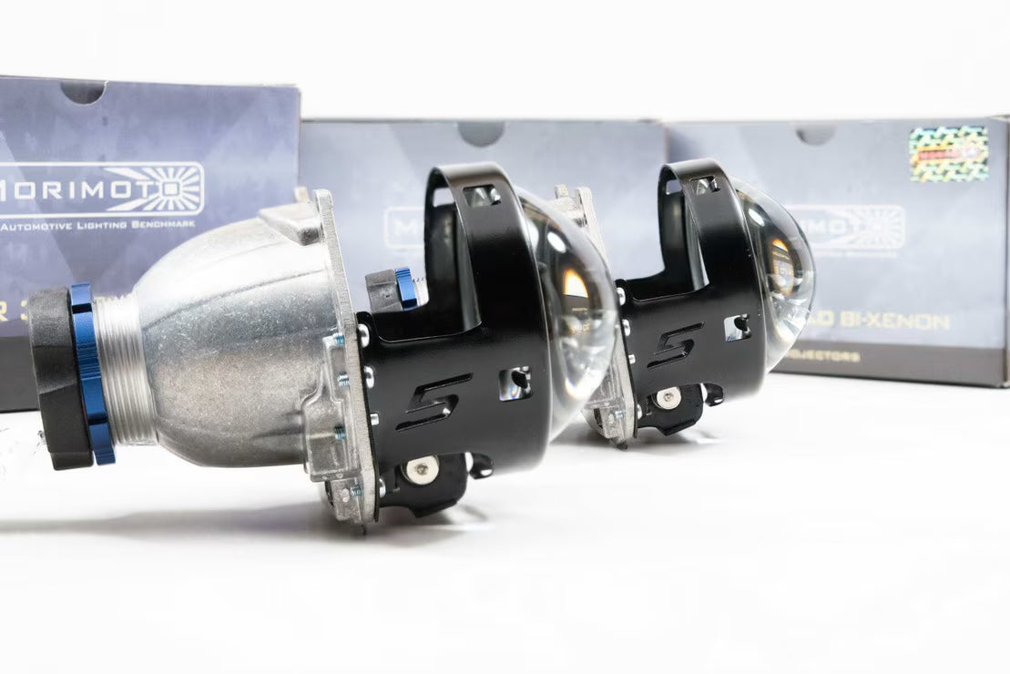 Bi-Xenon: Morimoto Mini D2S 5.0 Headlight Projector Retrofit 3" LHD