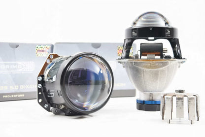 Bi-Xenon: Morimoto Mini D2S 5.0 Headlight Projector Retrofit 3" LHD