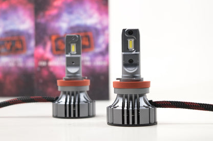 H11/H9/H8: S-V.4 LED Bulb - Yellow (Pair)