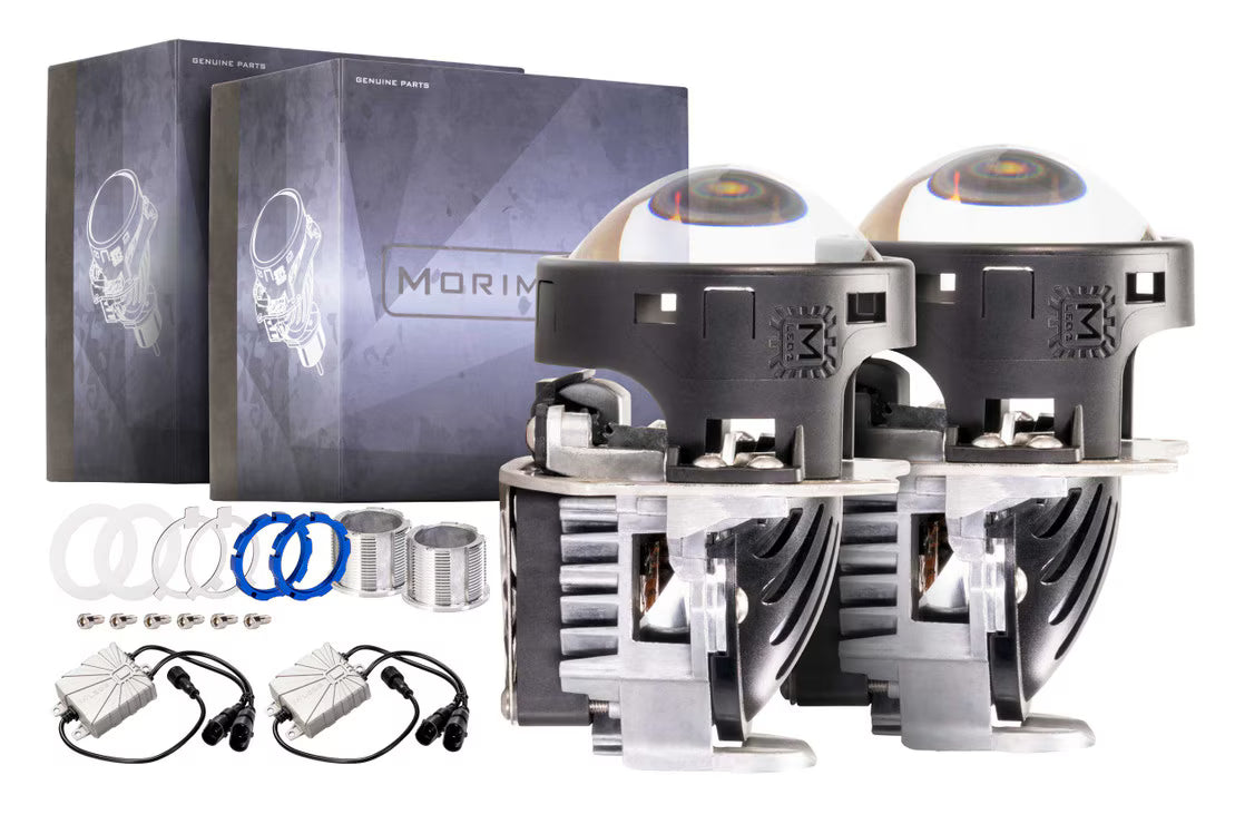Bi-LED: Morimoto M LED 2.0 Headlight Projector Retrofit 3" LHD