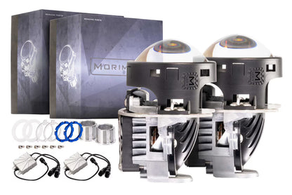 Bi-LED: Morimoto M LED 2.0 Headlight Projector Retrofit 3" LHD
