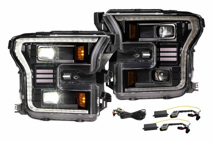 15-17 Ford F-150 XB Hybrid LED Headlights