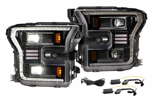 15-17 Ford F-150 XB Hybrid LED Headlights