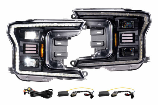 18-20 Ford F-150 XB Hybrid LED Headlights