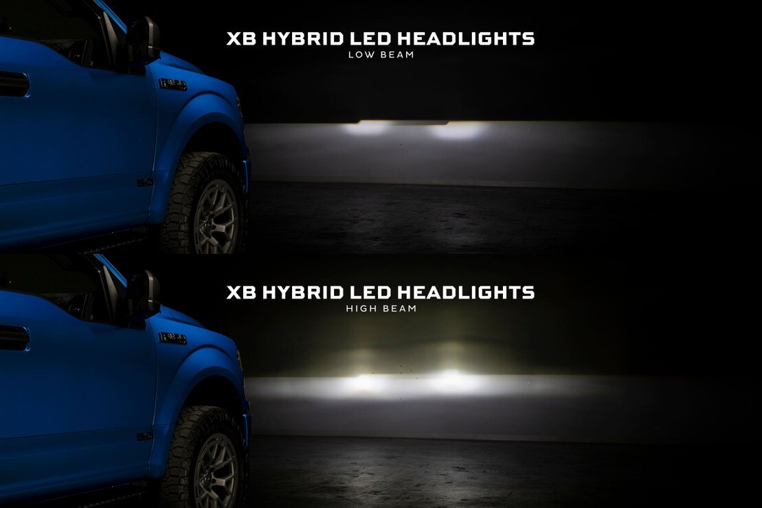 18-20 Ford F-150 XB Hybrid LED Headlights