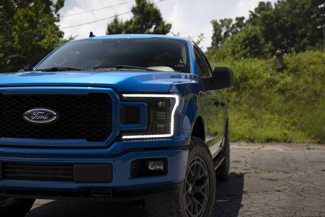18-20 Ford F-150 XB Hybrid LED Headlights