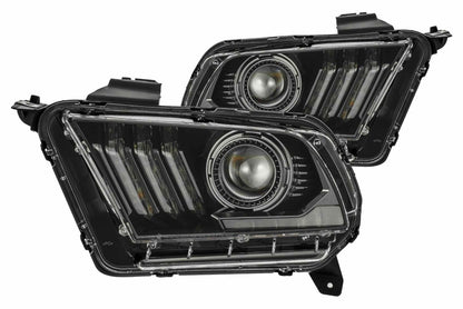 10-12 Ford Mustang Luxx Headlights