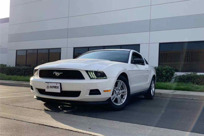 10-12 Ford Mustang Luxx Headlights
