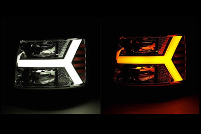 07-13 Chevrolet Silverado Luxx Headlights